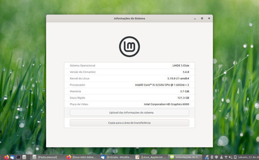 Back to using Linux (now on Apple hardware)